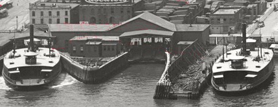 East River (NYC) Ferries circa 1903