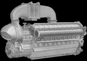 MB-518C diesel engine