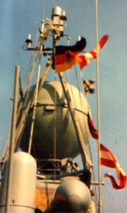 Hermelin's radar mast